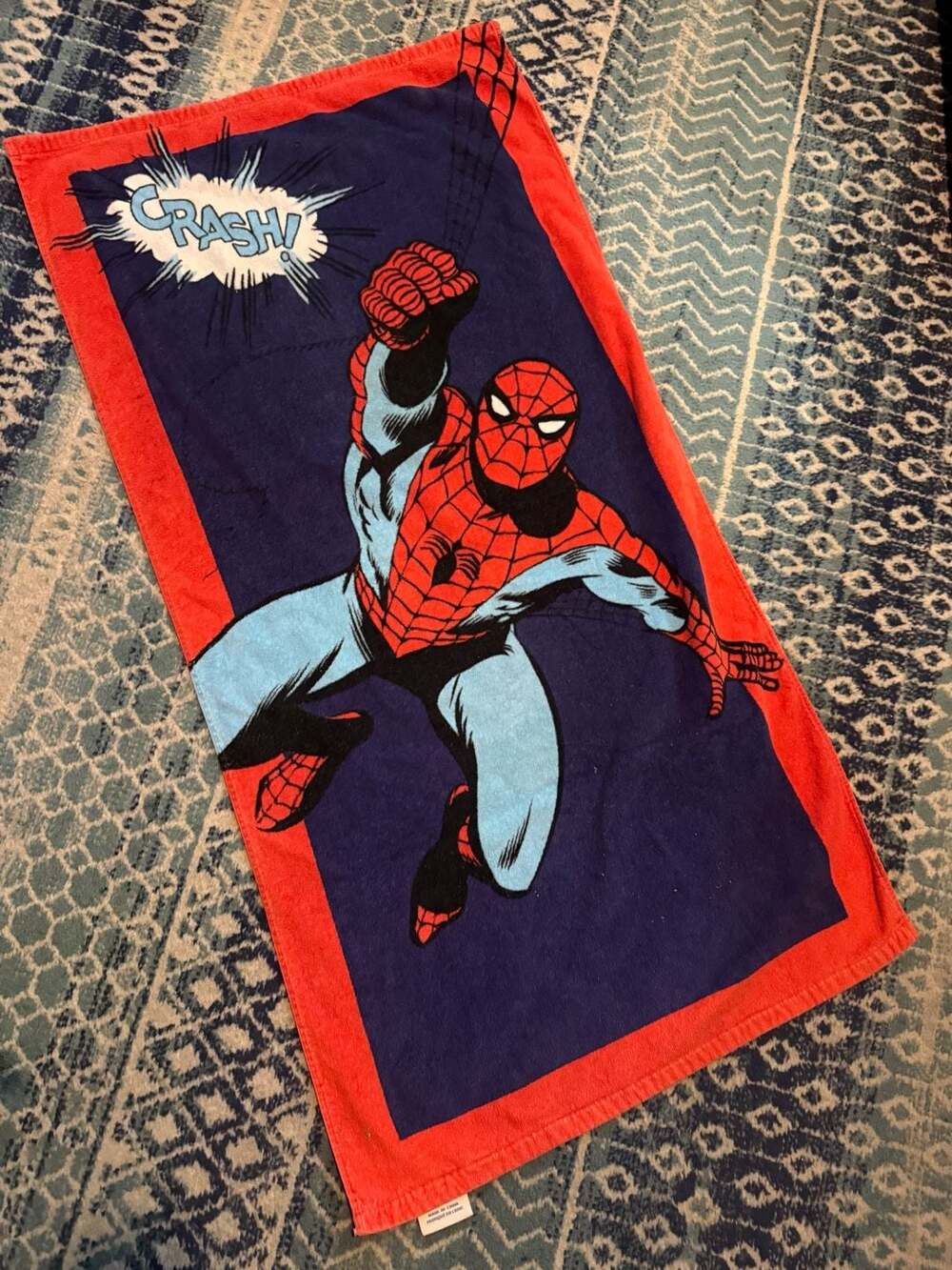 Pottery Barn Kids Spider-Man Beach Towel
